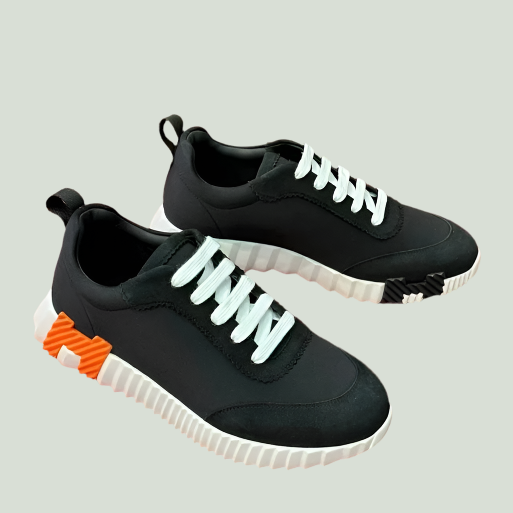 UNISEX SNEAKERS BNCG Schwarz/Weiss/Orange 351