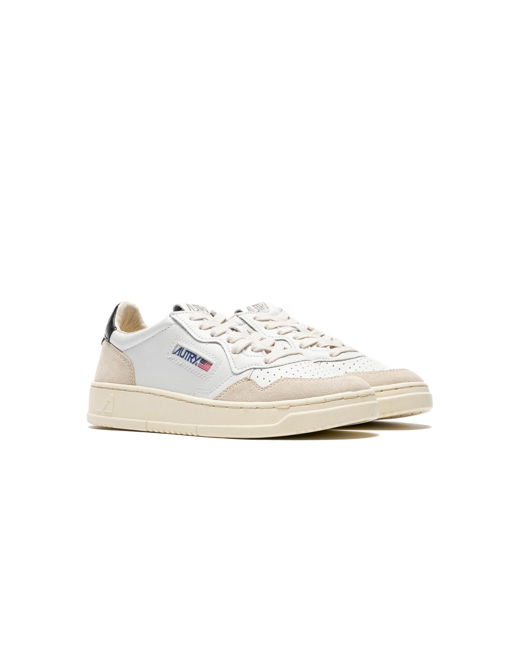 UNISEX SNEAKERS MDLST LOW BICOLOR AUS BLACK UND GREY LEDER