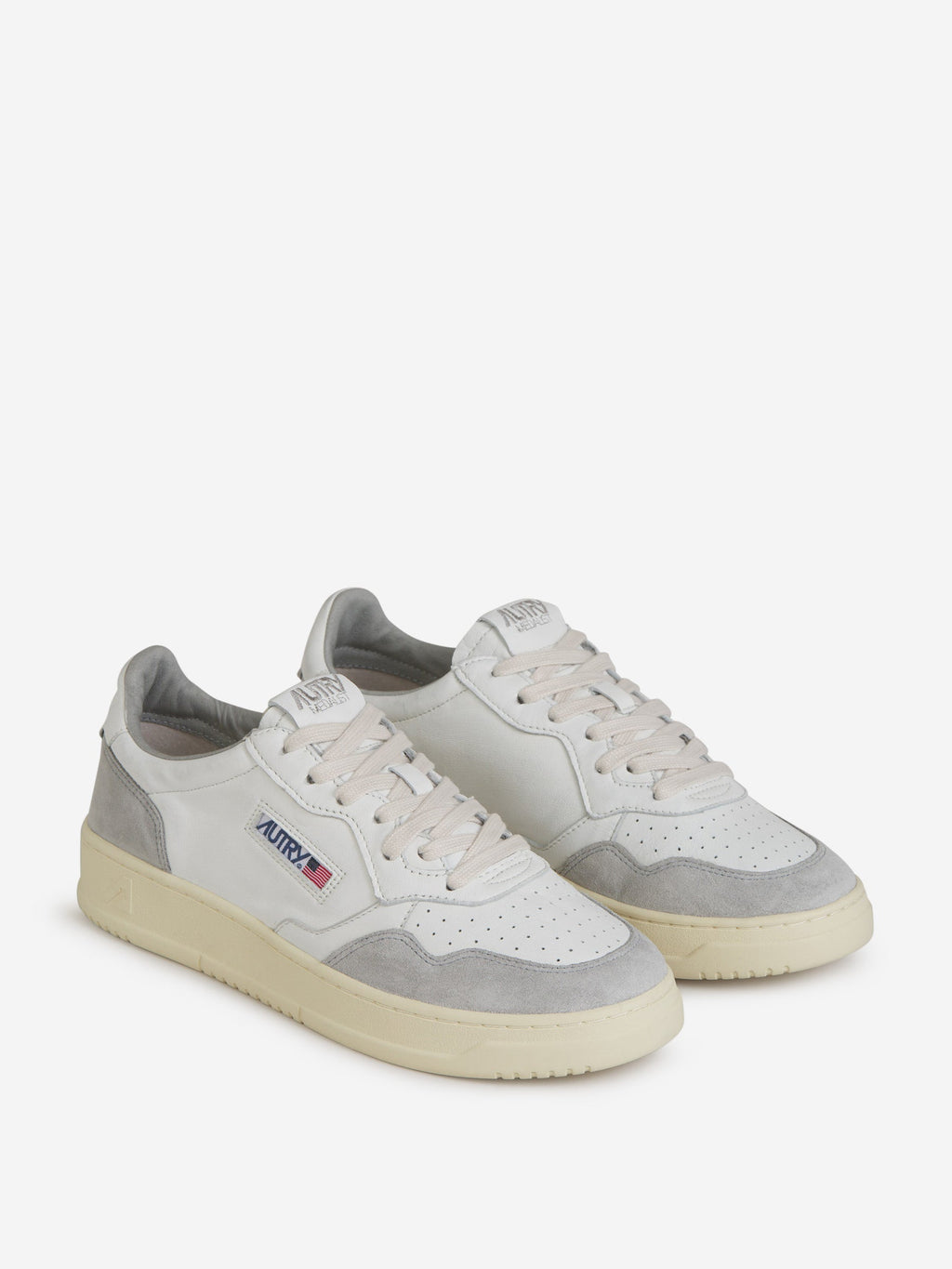 UNISEX SNEAKERS MDLST LOW GREY ALCANTARA AUS WEISSEM VAPOR LEDER