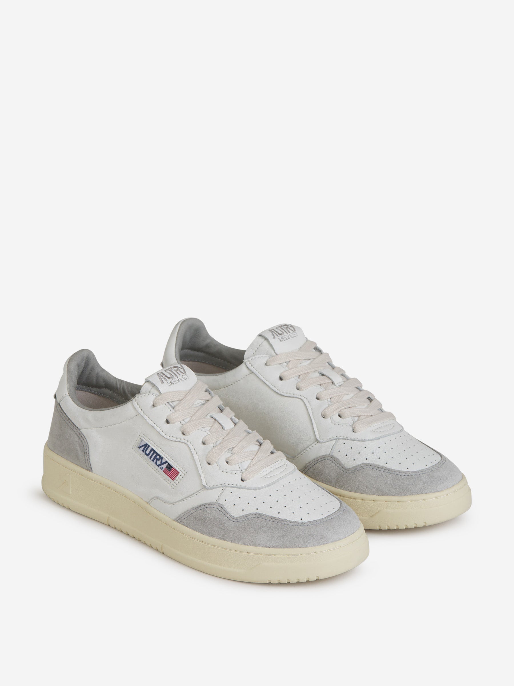 UNISEX SNEAKERS MDLST LOW GREY ALCANTARA AUS WEISSEM VAPOR LEDER