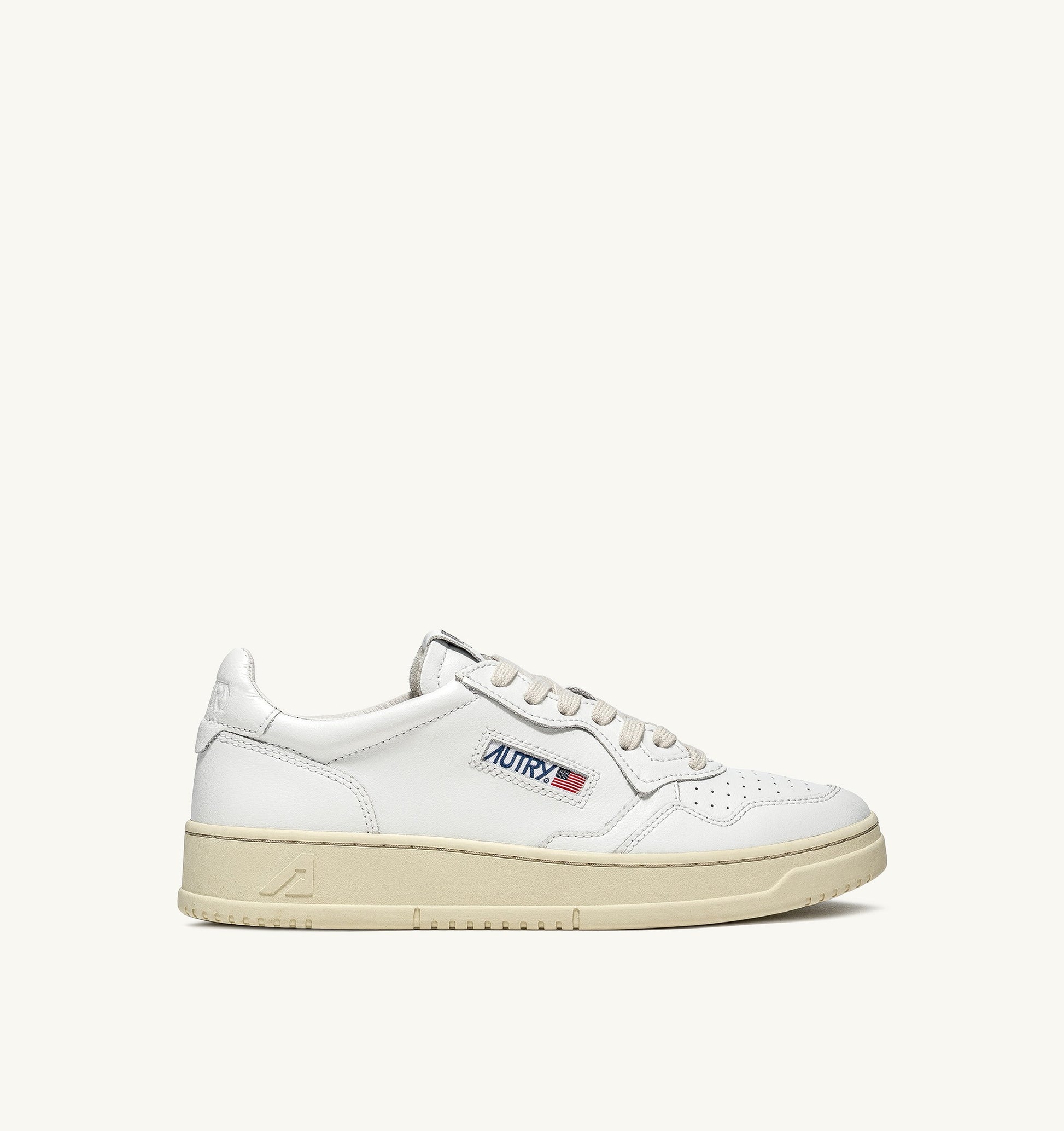 UNISEX SNEAKERS MDLST LOW AUS WEISSEM LEDER