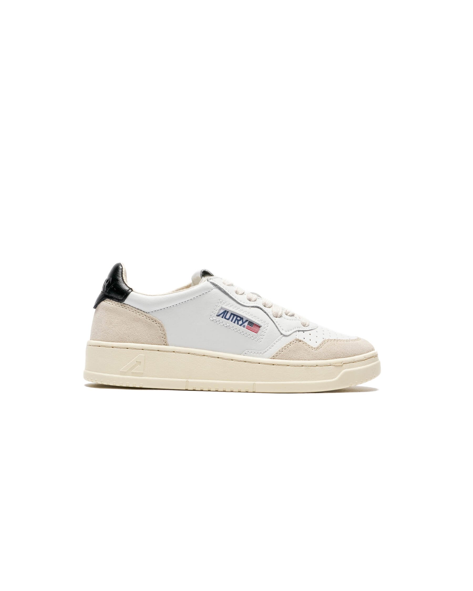 UNISEX SNEAKERS MDLST LOW BICOLOR AUS BLACK UND GREY LEDER