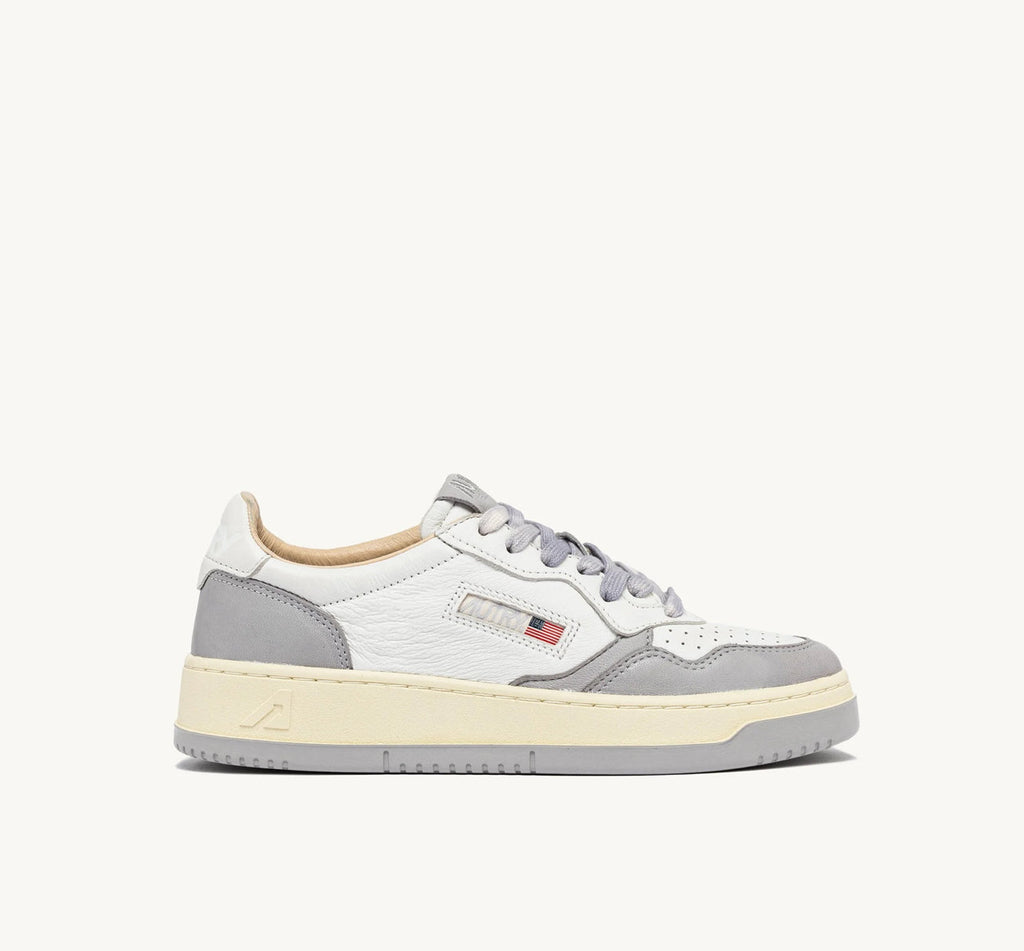 UNISEX SNEAKERS MDLST AUS LEDER IN WEISS UND VAPOR