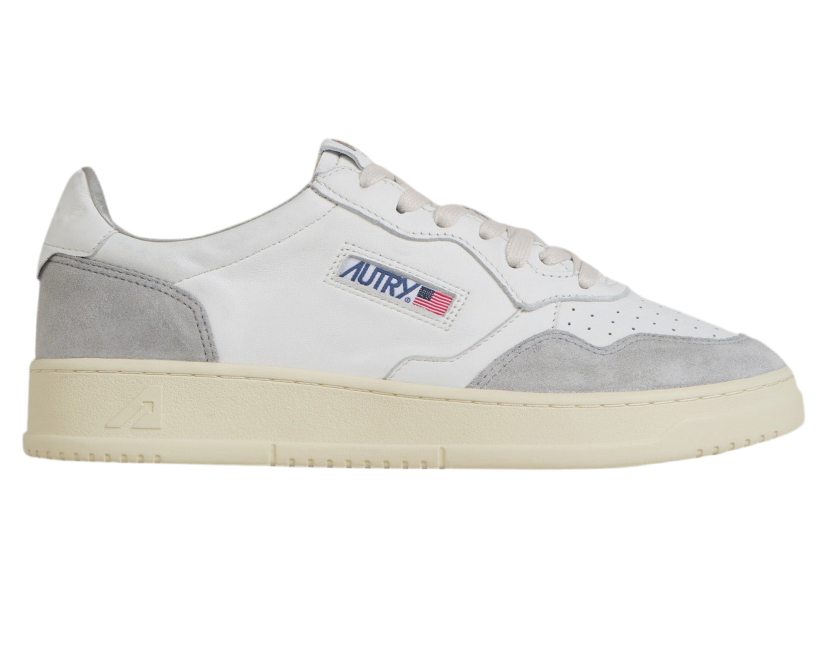 UNISEX SNEAKERS MDLST LOW GREY ALCANTARA AUS WEISSEM VAPOR LEDER
