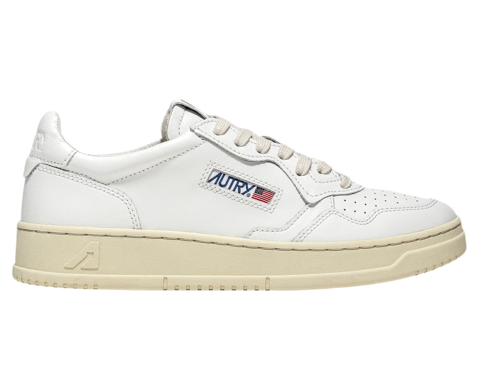 UNISEX SNEAKERS MDLST LOW AUS WEISSEM LEDER