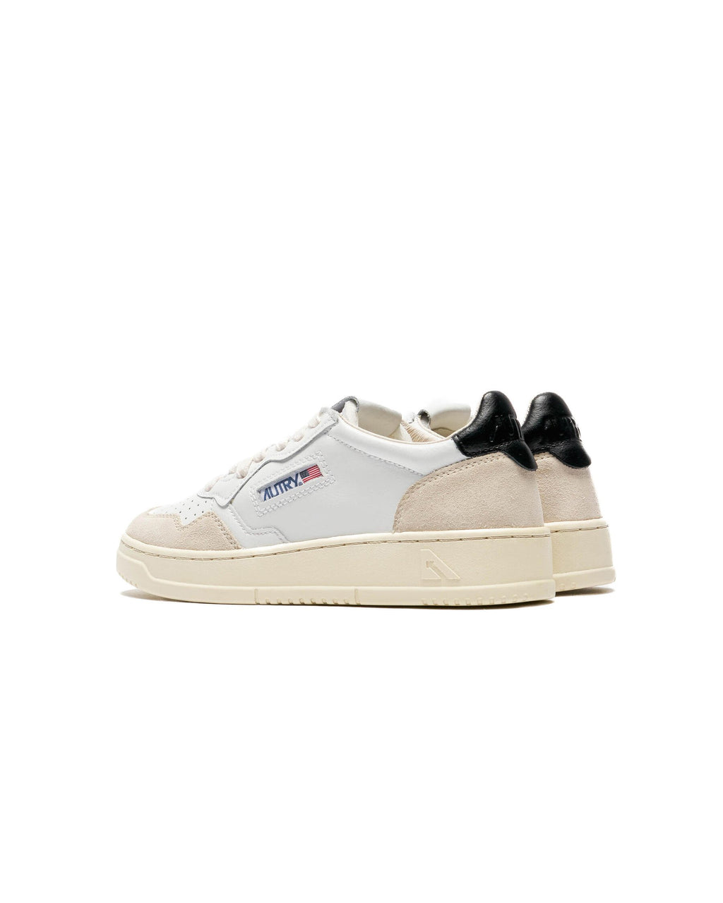 UNISEX SNEAKERS MDLST LOW BICOLOR AUS BLACK UND GREY LEDER