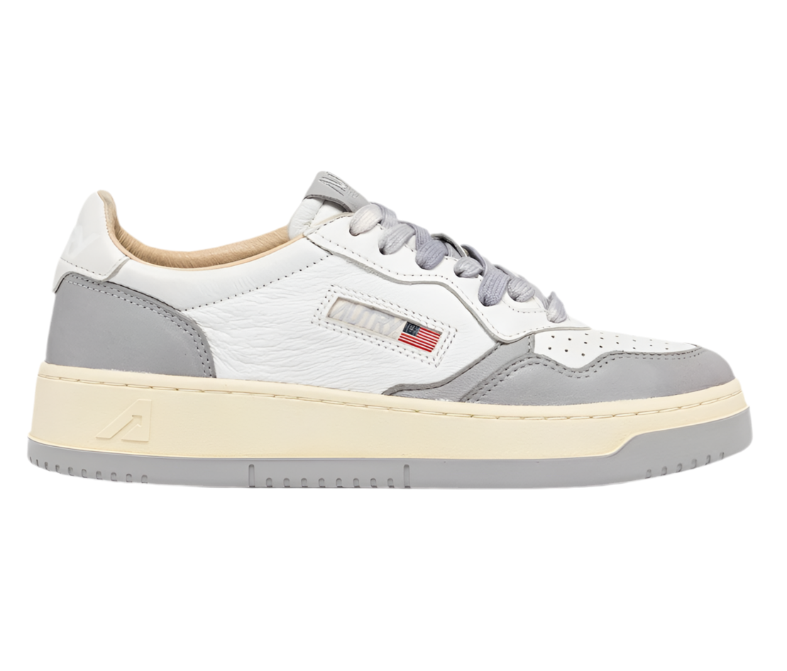UNISEX SNEAKERS MDLST AUS LEDER IN WEISS UND VAPOR