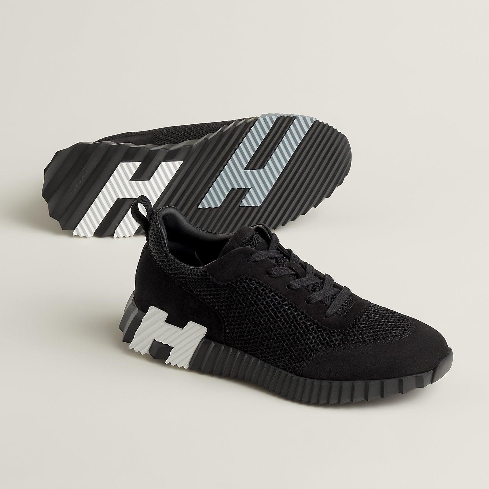 UNISEX SNEAKERS BNCG - Schwarz/Schwarz/Weiss