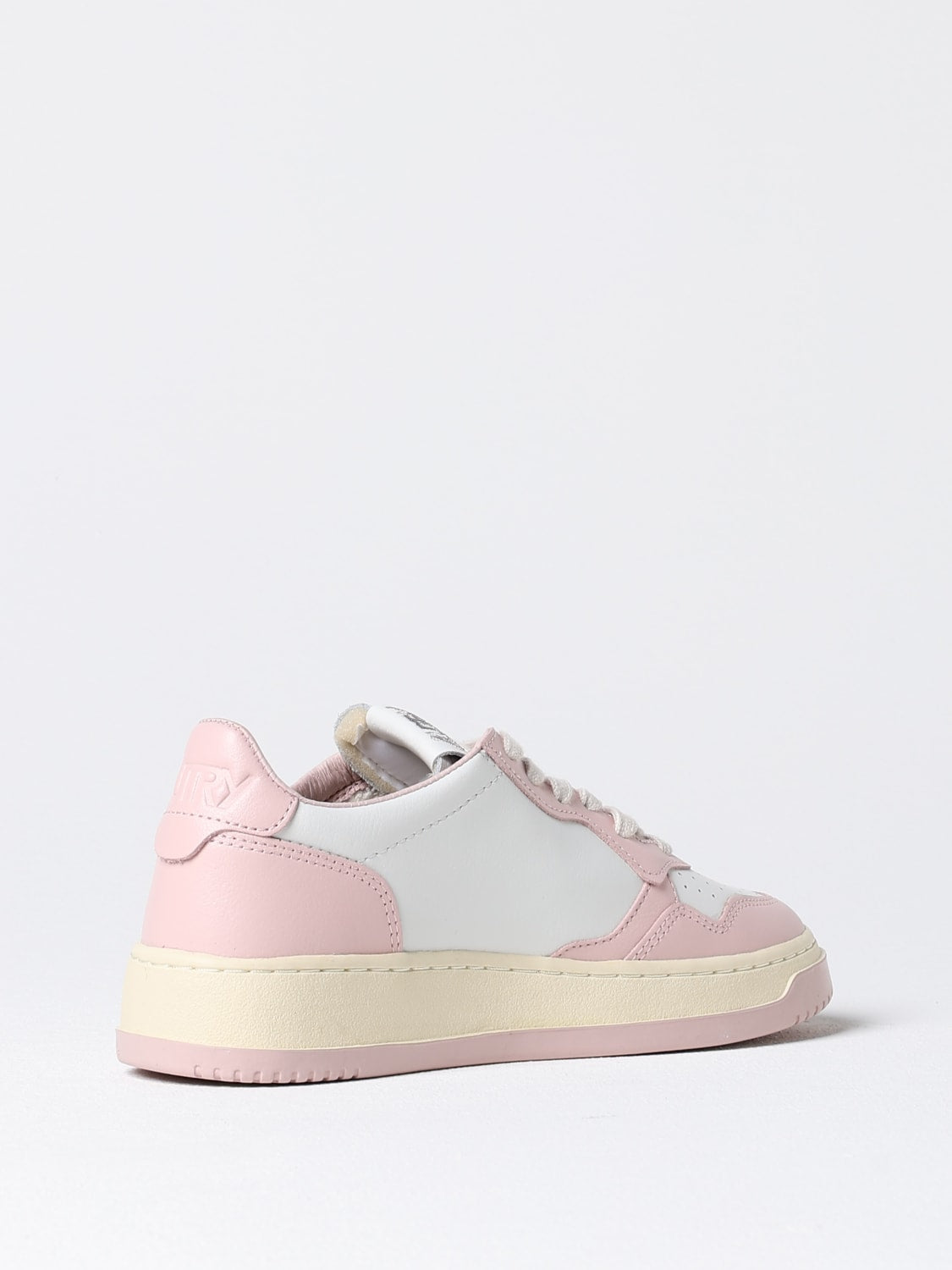 UNISEX SNEAKERS MDLST LOW BICOLOR AUS WEISSEM UND ROSA LEDER