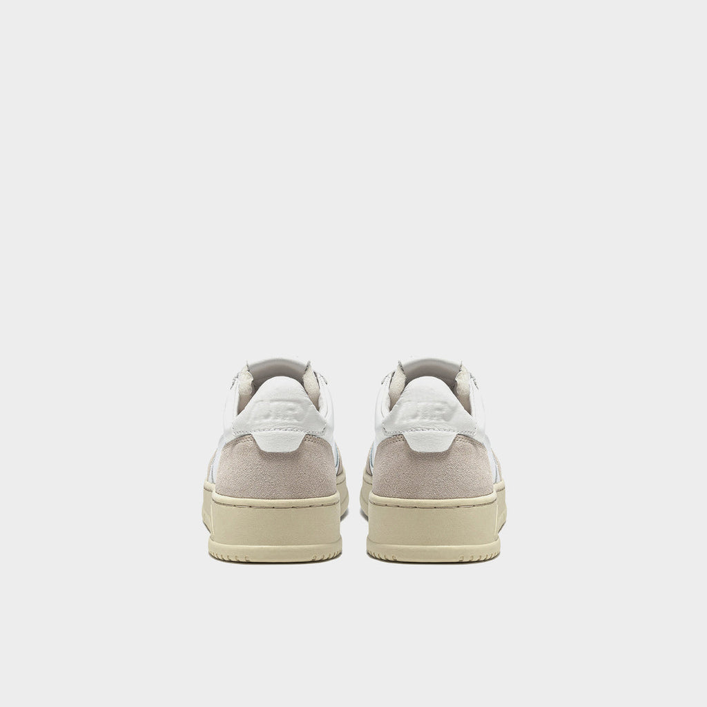 UNISEX SNEAKERS MDLST LOW BICOLOR AUS WEISSEM UND GREY LEDER
