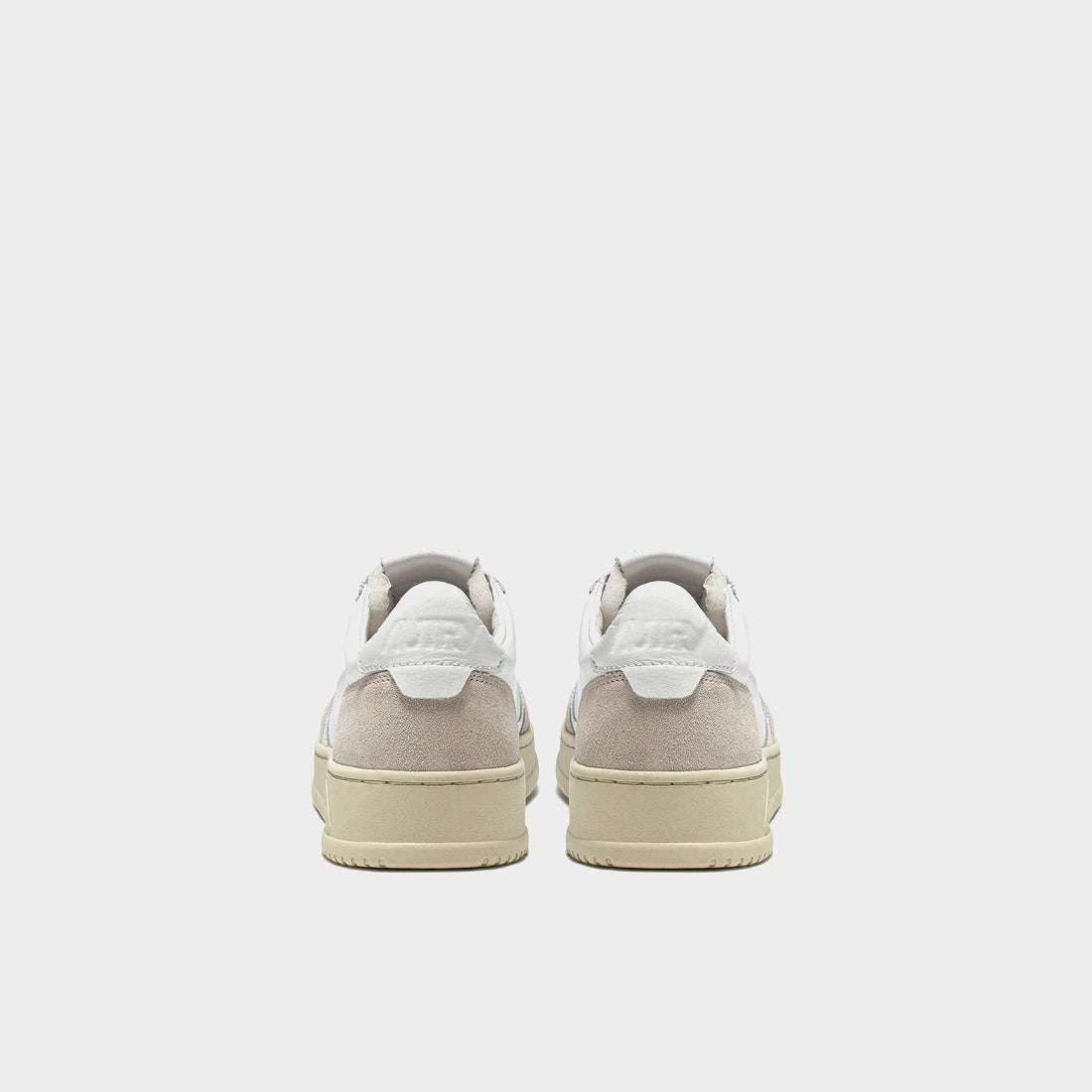 UNISEX SNEAKERS MDLST LOW BICOLOR AUS WEISSEM UND GREY LEDER
