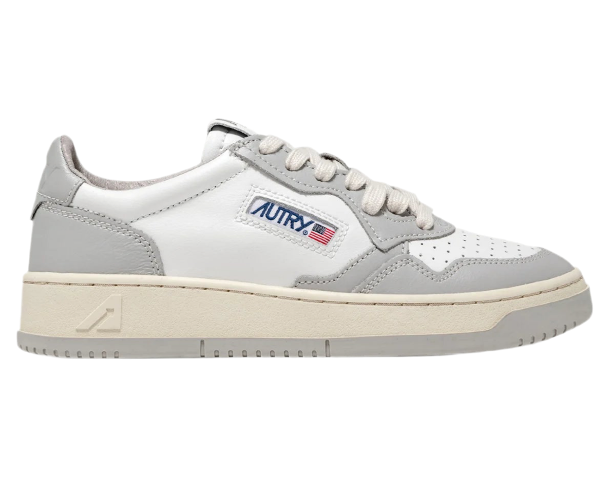 UNISEX SNEAKERS MDLST LOW BICOLOR AUS WEISSEM UND VAPOR LEDER
