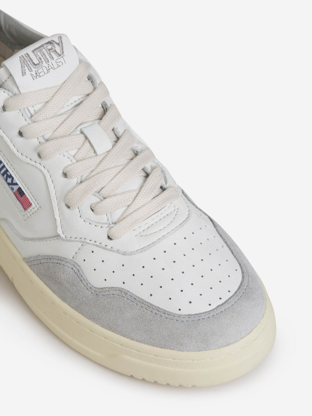 UNISEX SNEAKERS MDLST LOW GREY ALCANTARA AUS WEISSEM VAPOR LEDER