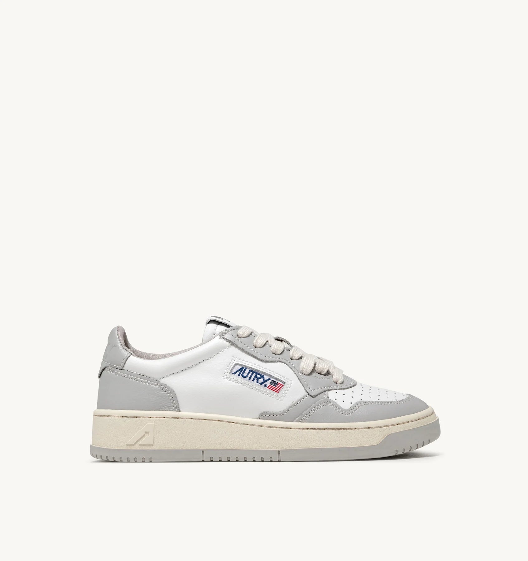 UNISEX SNEAKERS MDLST LOW BICOLOR AUS WEISSEM UND VAPOR LEDER