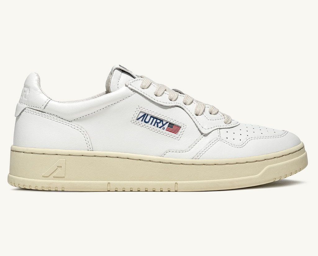 UNISEX SNEAKERS MDLST LOW AUS WEISSEM LEDER