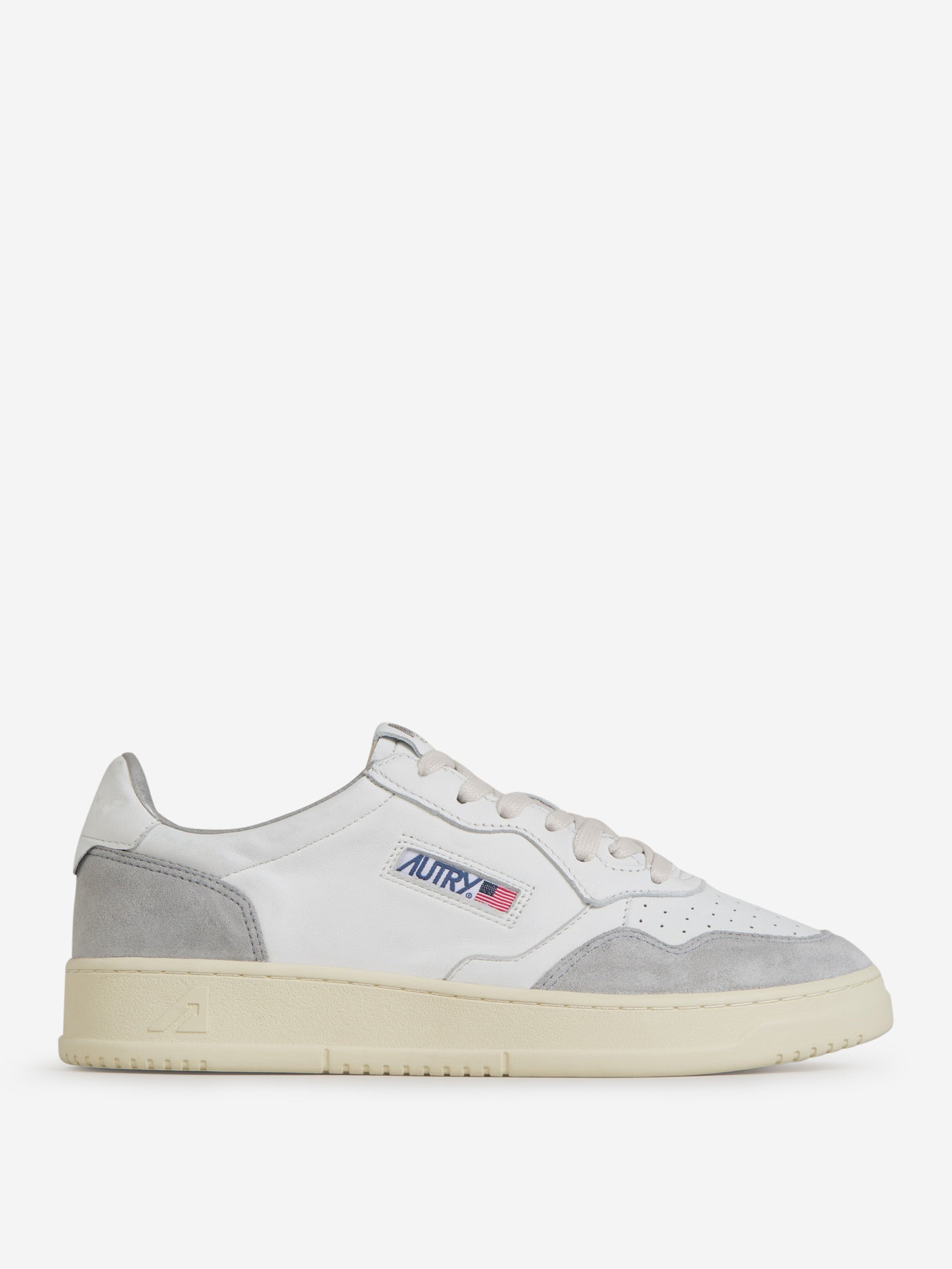 UNISEX SNEAKERS MDLST LOW GREY ALCANTARA AUS WEISSEM VAPOR LEDER
