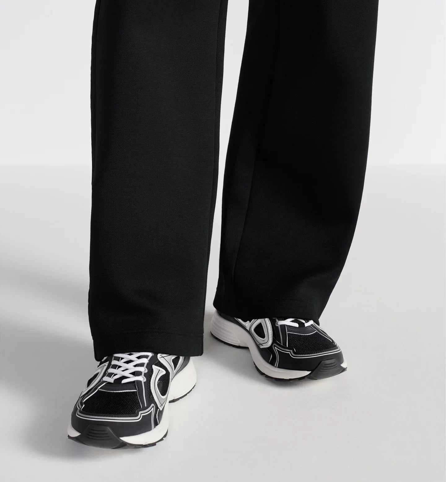 UNISEX SNEAKERS 30B -/Schwarz/Weiss